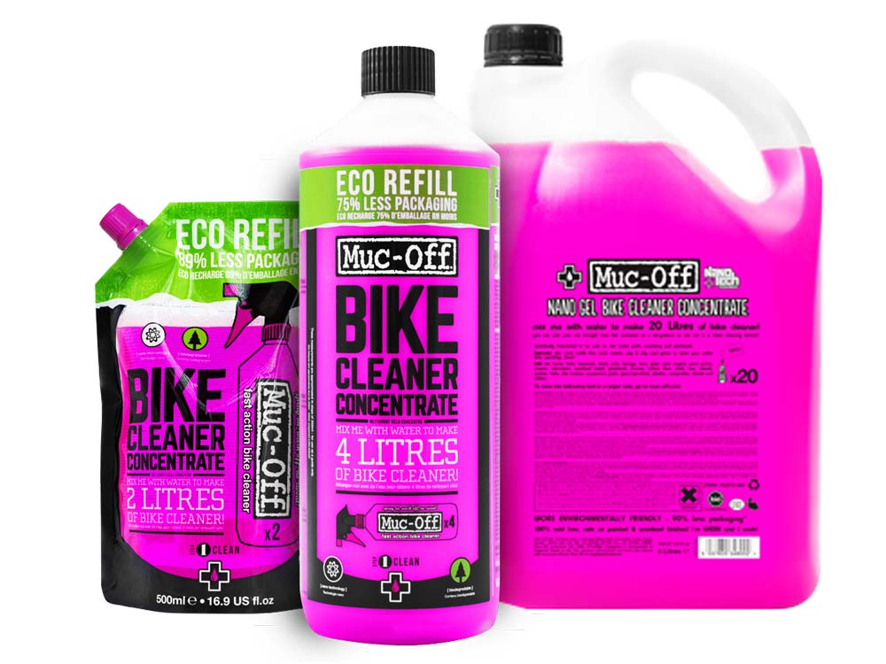 Muc-Off In-Store Refill of biodegradable Nano Bike Cleaner now